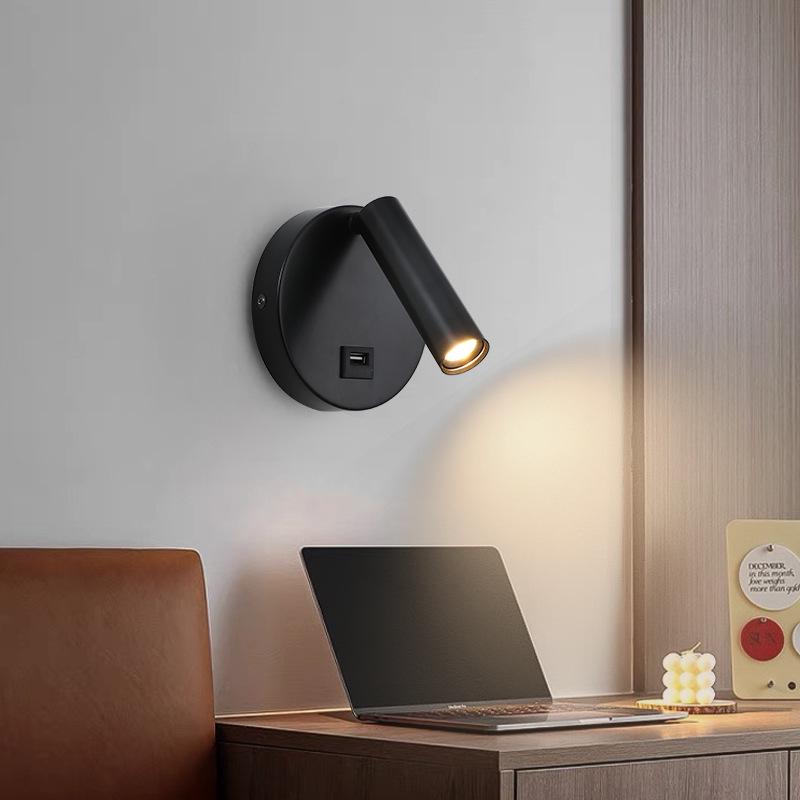 Modern Wall Light for Eye Protection: Ideal for Reading, Hotel Corridors, Bedrooms, and Children's Rooms