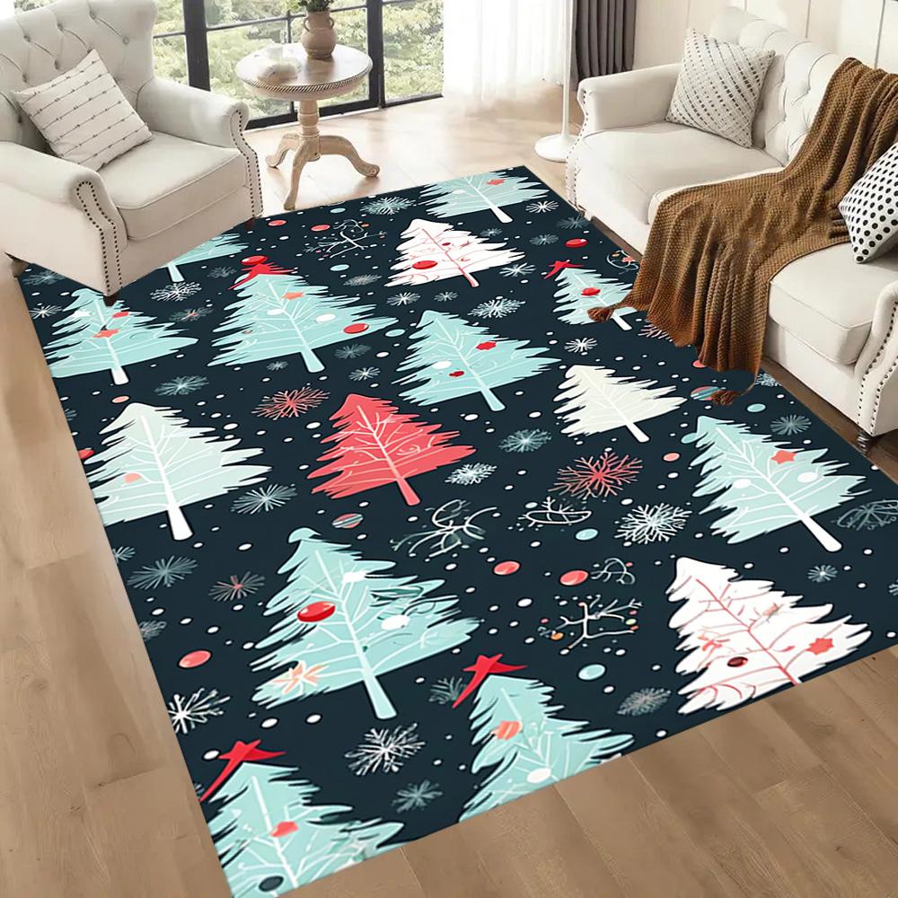 Christmas 36 Floor Mat Design for Bedrooms Dormitory Entryway Game Room Anti-slip Rug Anime Office Decor Perfect Gift for Women/Men