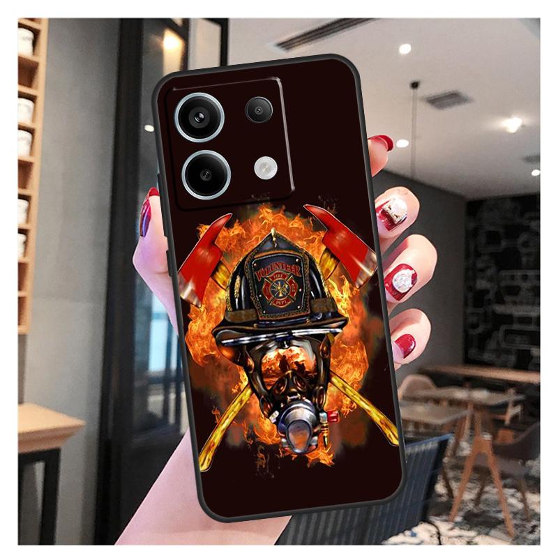

Firefighter Fire Fireman Case For Xiaomi Redmi Note 13 12 10 9 8 11 Pro 12S 11S 10S 9S Remdi 13C 9C 10C 12C Cover Redmi Note 10 4G