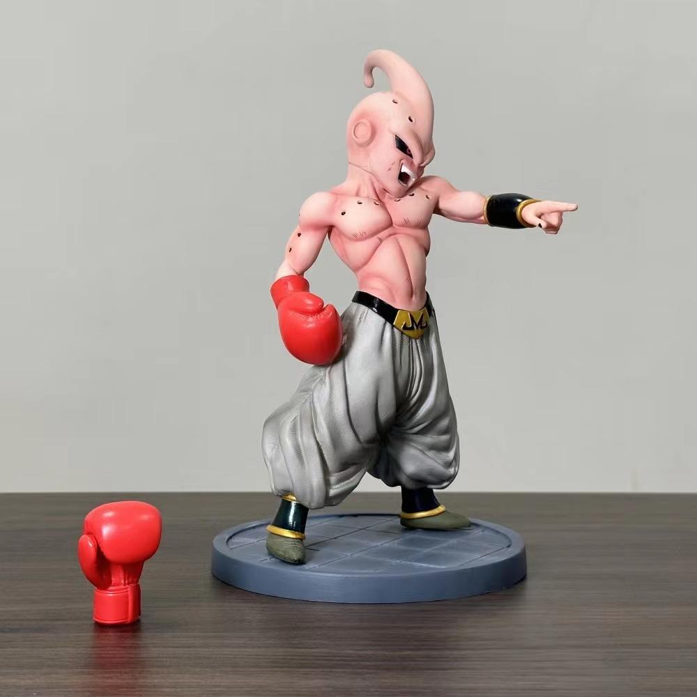 19cm Anime Dragon Ball Z Figure Boxing Buu Action Figure PVC Collection Model Toys Gifts