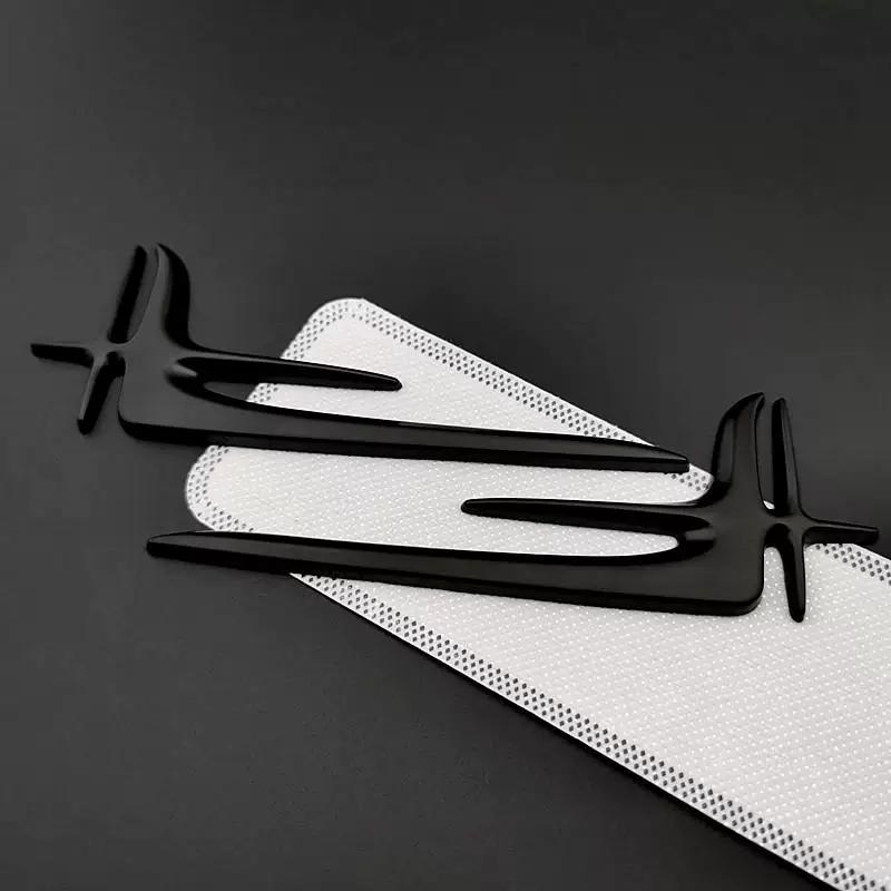 Three-dimensional car logo metal modified extended version long axle car logo