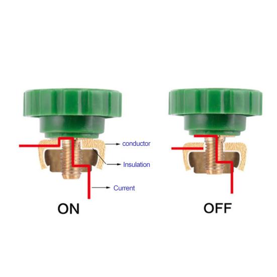 Universal Car Vehicle Quick Disconnect Power Cut-off Battery Isolation Switch