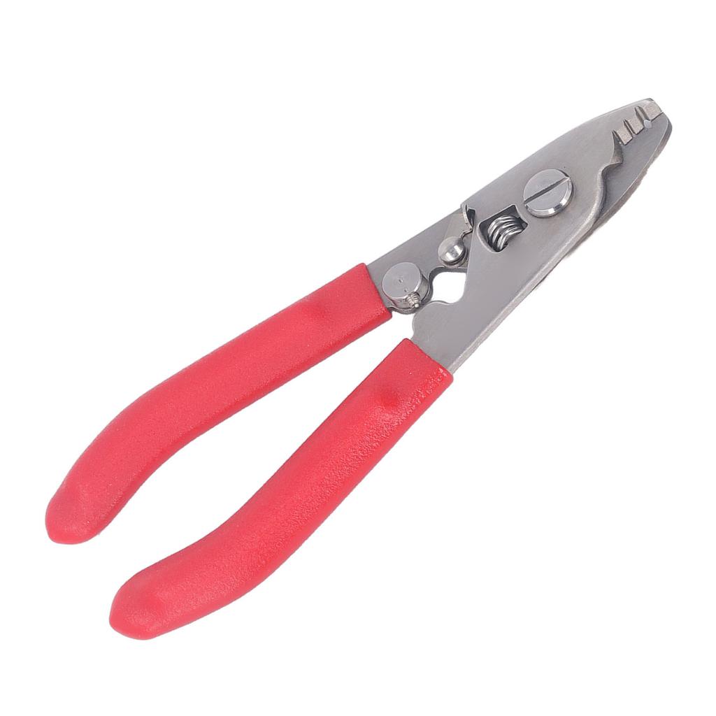 Fiber Optic Stripper Stainless Steel 3 Port Wire Stripper Pliers Fiber Stripping Tool