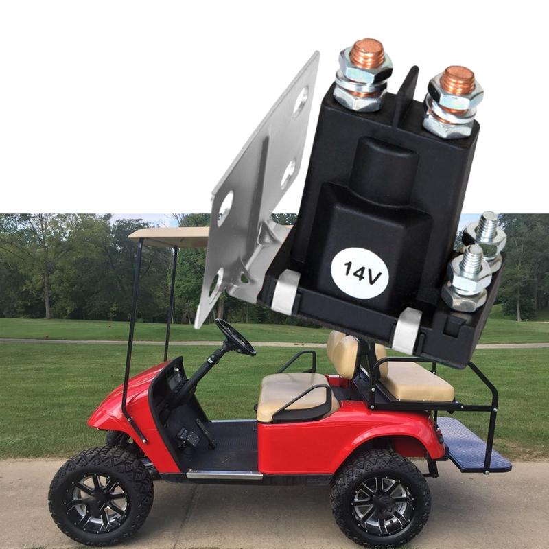 For E-Z-GO Gas TXT Medalist 875 4/6-Passenger Shuttle ST Express ST Shuttle ST Sport ST 350 27153G01 14 V DC Solenoid Relay