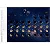 Todan 2027 Luna Moon Calendar - Desktop Moon Phase Tracker