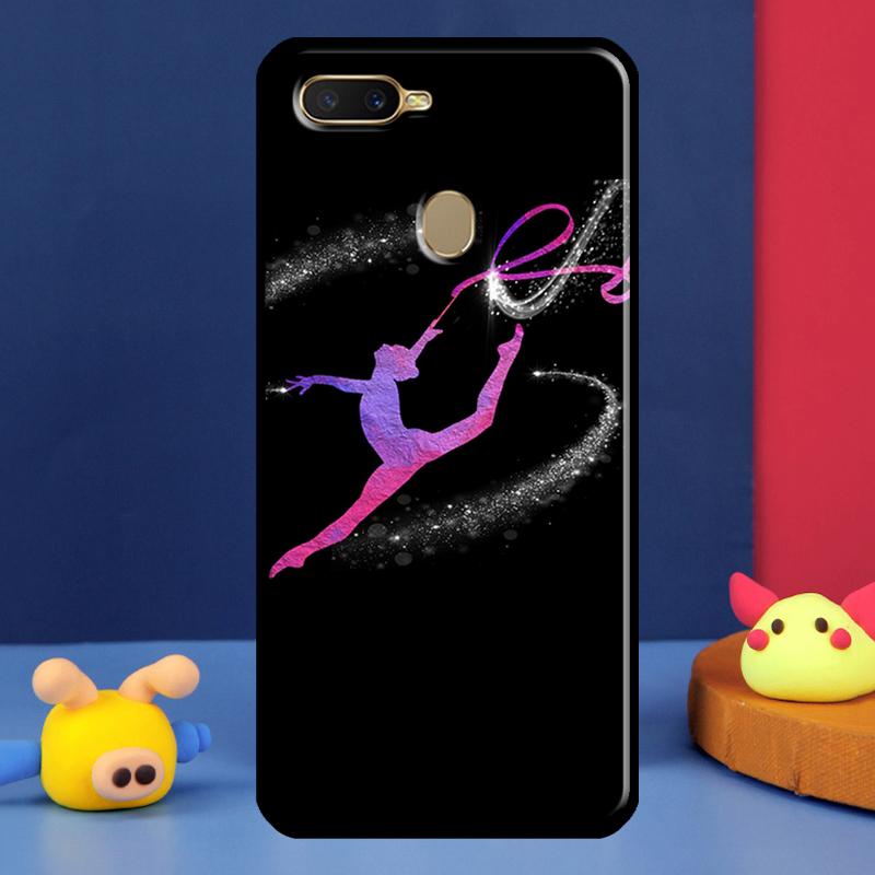 Love Gymnastics Case For Oppo A91 A5 A9 A16 A76 A96 A58 A78 A98 A52 A72 A74 A94 A54 S A57 A77 A15 A17 Cover