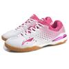 Li Ning Qilin 2.0 Fabric TPU Synthetic Leather Non-Slip Wear-Resistant Low-Top Training Shoes Women sneaker Pink White APPP002-1