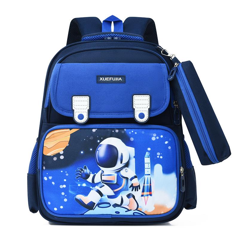 Grenzüberschreitender niedlicher Cartoon-Rückenprotektor-Rucksack für Kindergarten und Grundschule