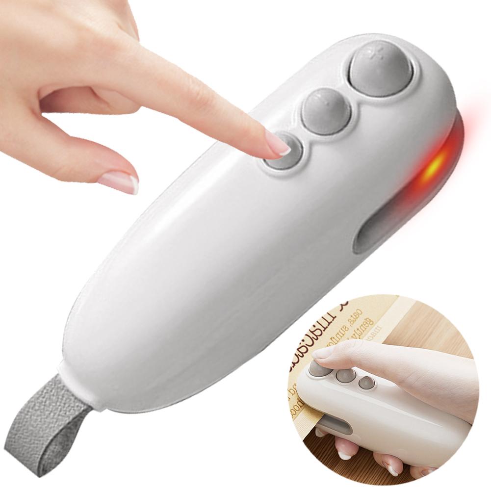 Vyhřívací stroj Ruční zavírací klip Pájení Přenosná mini termální žehlička na balíčky Vakuové těsnění Plastové zavírací sáček Spořič jídla