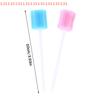 100Pcs Disposable Sponge Stick Oral Swabs Single Use Disinfectant Stick Plum Blossom Cleaning Accessories Dental Materials