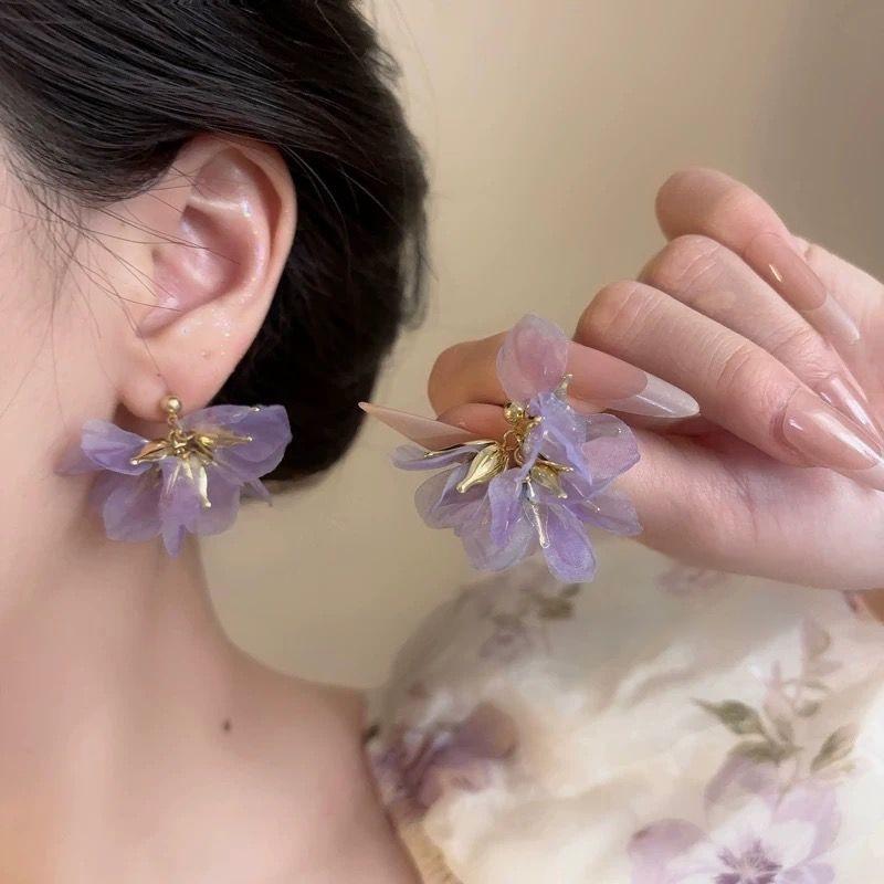 Resort Style Sunflower Earrings - Spring/Summer 2025 Collection for Women