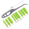 Caulk Remover Glue Angle Scraper Adhesive Remover Durable Sealant Spreader 10 In 1 Multifunction Tool Caulking Tool Repairs