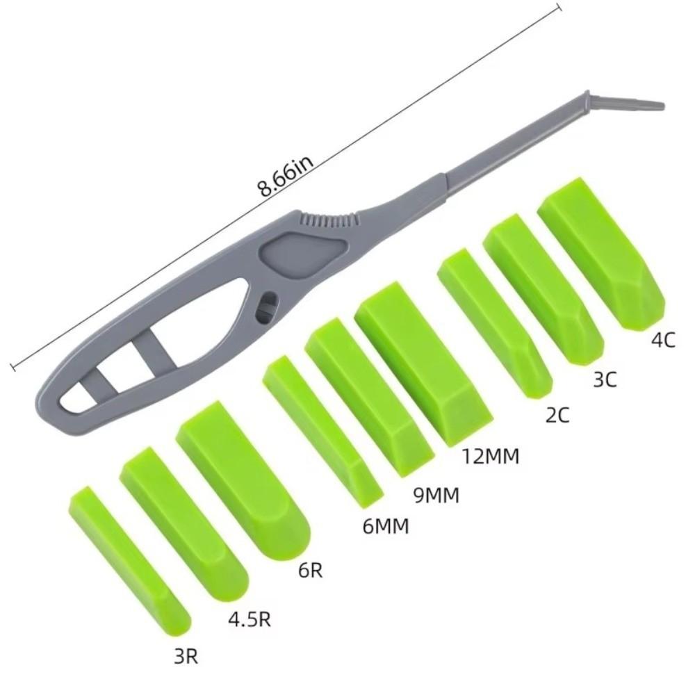 Caulk Remover Glue Angle Scraper Adhesive Remover Durable Sealant Spreader 10 In 1 Multifunction Tool Caulking Tool Repairs