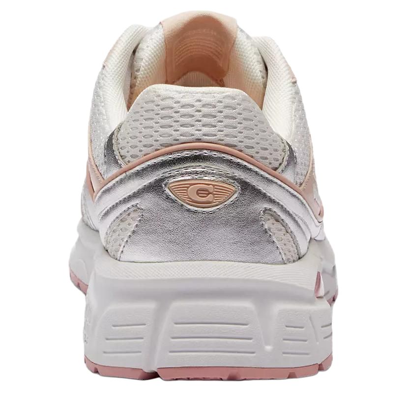 Coach Sport Round Toe Lace-Up Low-Top Casual Shoes Women sneaker Pink CAS53-BLH