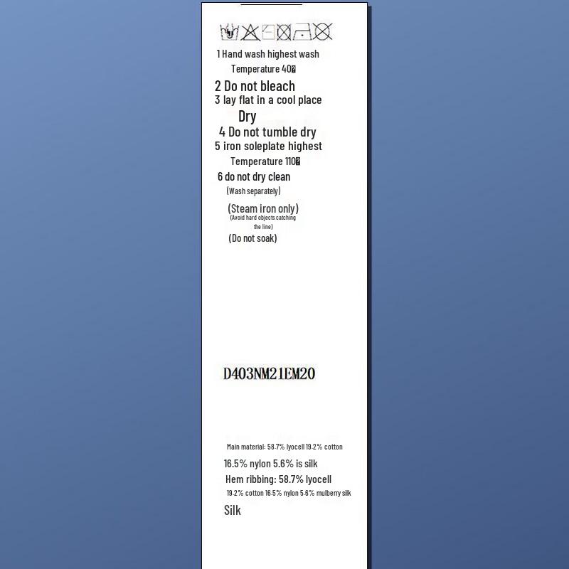 Sancai 2025 Autumn Simple Embroidered Knit Pullover