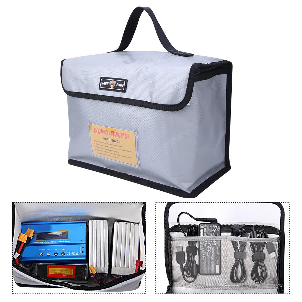 High Temperature Resistant Explosion Proof Safety Bag for Model Aircraft Lithium Battery
