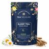 Tea Treasure Sleep Tea Nindra Ritual - 100g | Caffeine-Free Herbal Tea | Chamomile, Valerian Root & Jatamansi | Calming Bedtime Relaxation, Stres