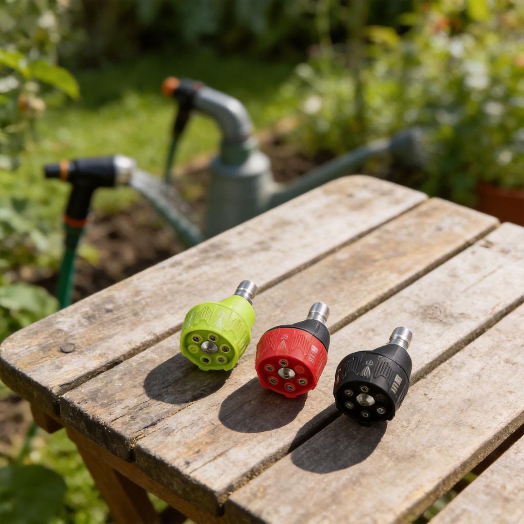 Quick Changeover 6 In 1 Nozzles Portable And Compact Design Adjustable Nozzle For Pressure Washer As Shown Cleaning Equipment