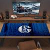 FC Schalke 04 Large Size Mouse Pad Large Gaming Table Cushion Non-slip Laptop Tablet Big Mousepad XXL Mat Mini PC Playmat With Lock edge