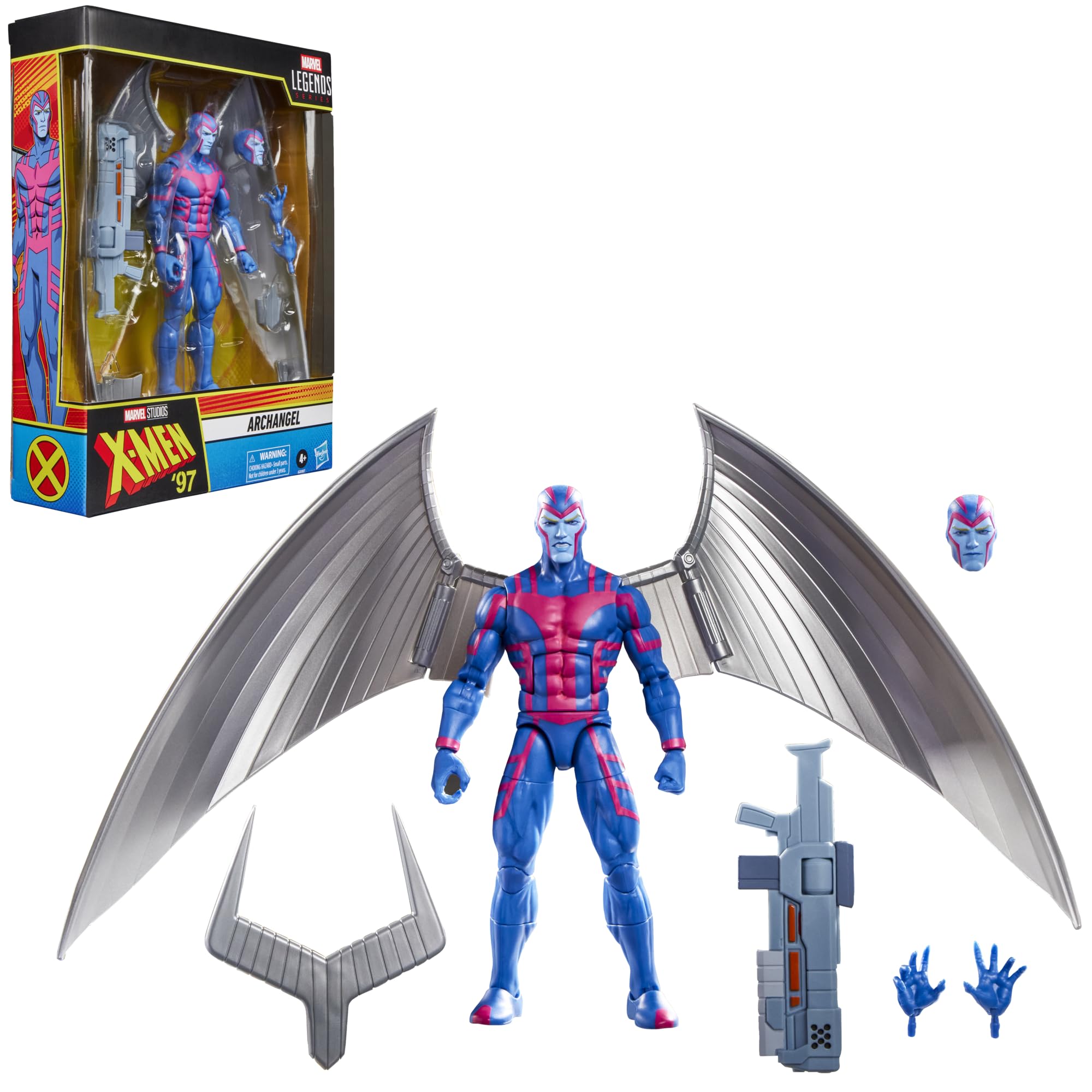 Hasbro Marvel Legends Series X-MEN 97 Archangel 6-Inch Collector Action Figure G2087