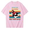 Jiu Jitsu Jesus Has Your Back Tshirt Brazilian Jiujitsu T Shirt Vintage Cotton Unisexs Short Sleeve Tee Shirt Streetwear Tops