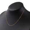 K18 Screw Certified 18K Gold Necklace [FAIRY CULLET] Chain, 40cm, Approx. 1.1mm Wide, Approx. 1.1g,