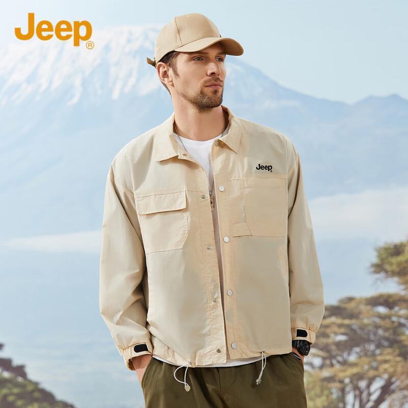 

Jeep Men s Casual Lapel Workwear Jacket XL