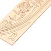 1:100 Scale Wooden Ships Model Ancient Sailboat Wooden Sailing Boat Boat Assembly Toy  DIY Hobby