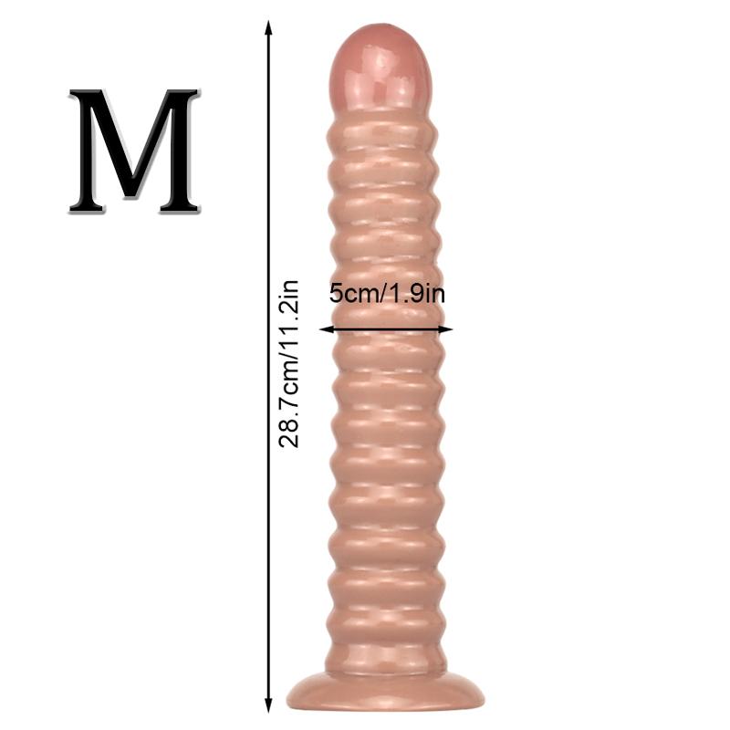 MoDi Dildo Stimolatore Vaginale Masturbatore Femminile Plug Anale Filettato Butt Plug