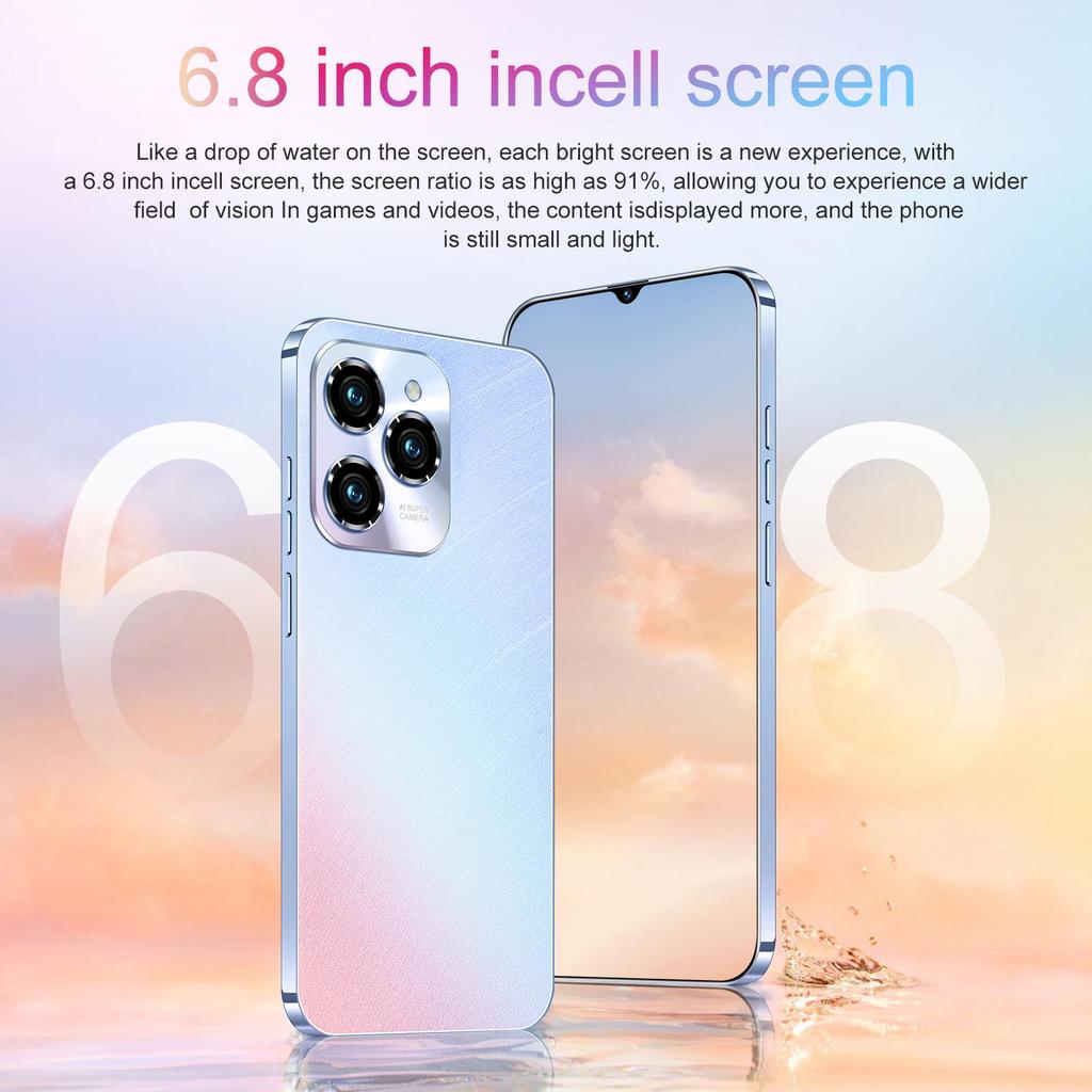 2024 Hot40Pro 6.8-inch Android Smartphone, 2+16GB, Global 4G Version