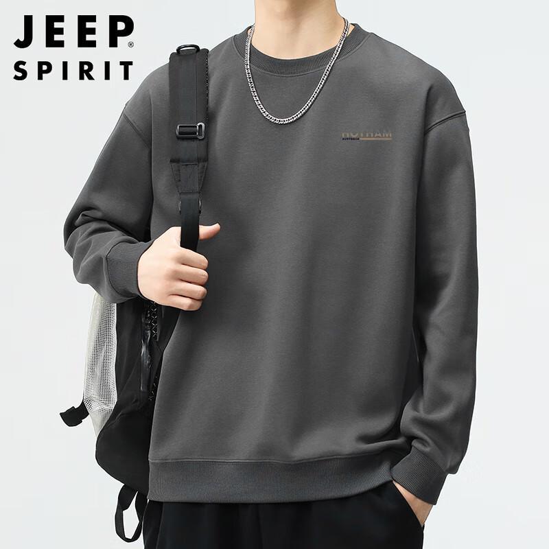 JEEP SPIRIT Men's Pullover Sweatshirt