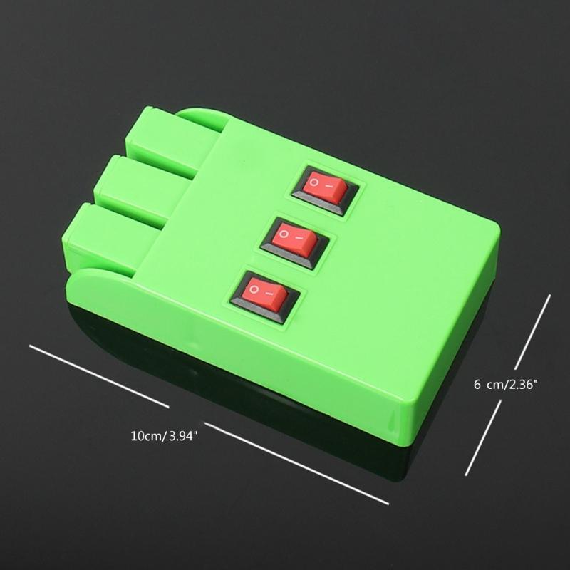 Set Sorgente Luminosa Laser Paralleli a Tre Vie Strumento Ottico per la Fisica Facile da Usare