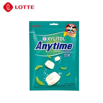 Lotte Anytime Xylitol Mint Candy 92g (3 Optionen)