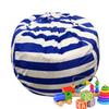 Bean Bag Storage Stuffed Animal Chair Kids Toys with Zip microfiber flannel Children Kids Plush Toy Organizer Large Capacity