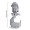 Resin Buddhas Statue Meditations Sculpture For Living Room Or Office Desktop Shelf Decoration Collectible Ornament Gift