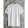 Not Defined Print T-Shirt for  Men's Casual Crew Neck Short-Sleeve  Fashion Summer T-Shirts Tops, Regular and Oversize Tees