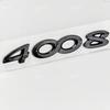 Old 3D ABS Rear Trunk Number Emblem Badge for Peugeot 2008 3008 4008 5008 Car Accessories T2