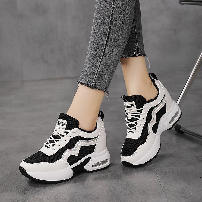 Women's New Trendy Breathable Height-increasing Sneakers