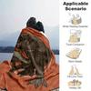 1pc Dinosaur  Cute Design for Home Decor, Gift Idea, Living Room, Travel, Camping, Car Blankets