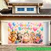 2D Flat Backdrop1pc Birthday Backdrop Banner Polyester Wall Decor For Living Room Bedroom Office Outdoor Decor Holiday Gift