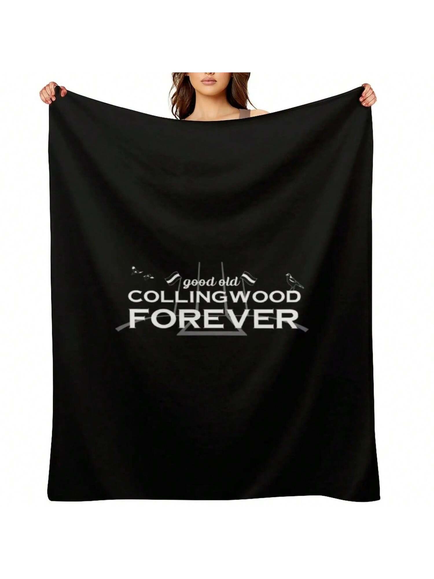 Good Old Collingwood Forever Collingwood Theme Song Classic T-Shirt Throw Blanket Summer Beddings Designers Blankets S разноцветный