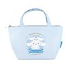Tees Factory Sanrio Characters Insulated Canvas Lunch Bag with Badge H180 X W315 X Logo/Cinnamoroll, D130mm, SR-5535837CR