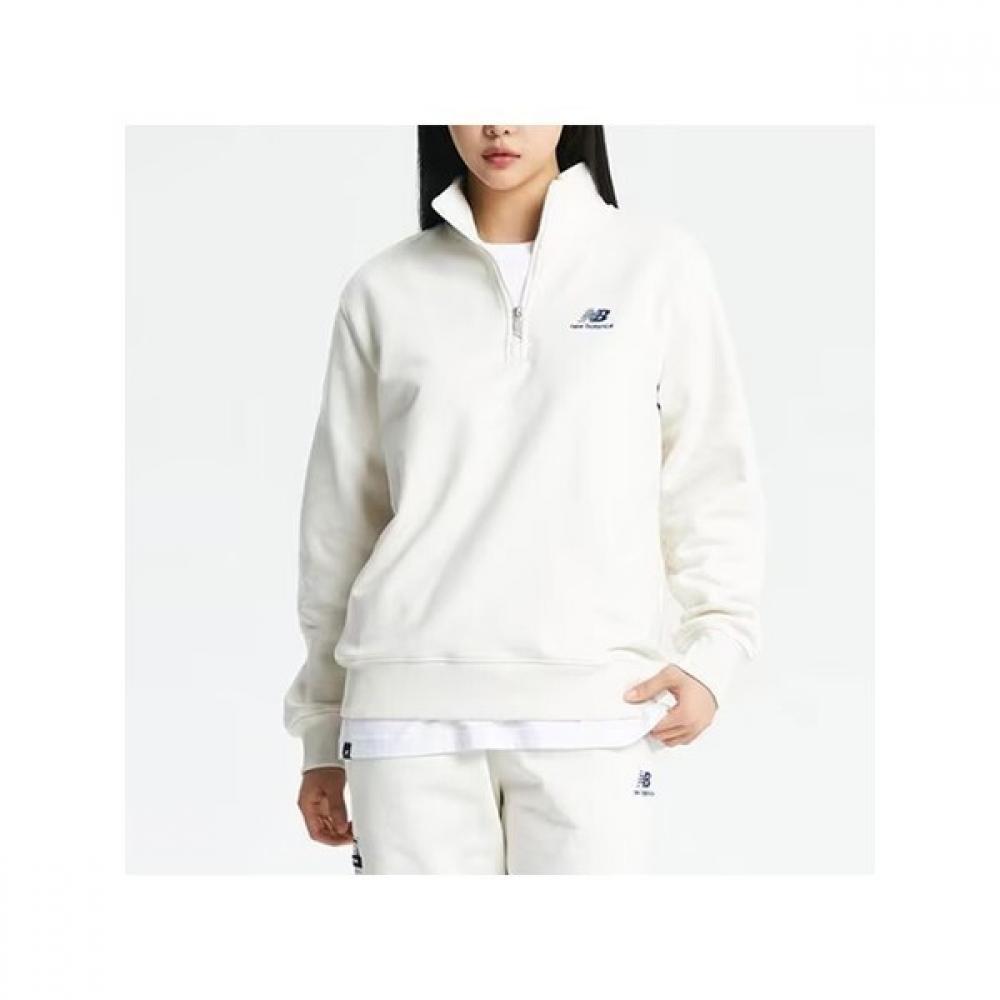 

New Balance Half Club New Balance New Balance Common Team Stacked Brushed Half Zip Up 90