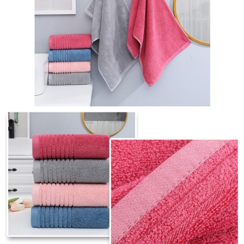 1/4/6PCS Red Bamboo Fiber Towels Sets Home Bath Towels Adults Face Towel Thick Absorbent Luxury Bathroom Towels Christmas Gift