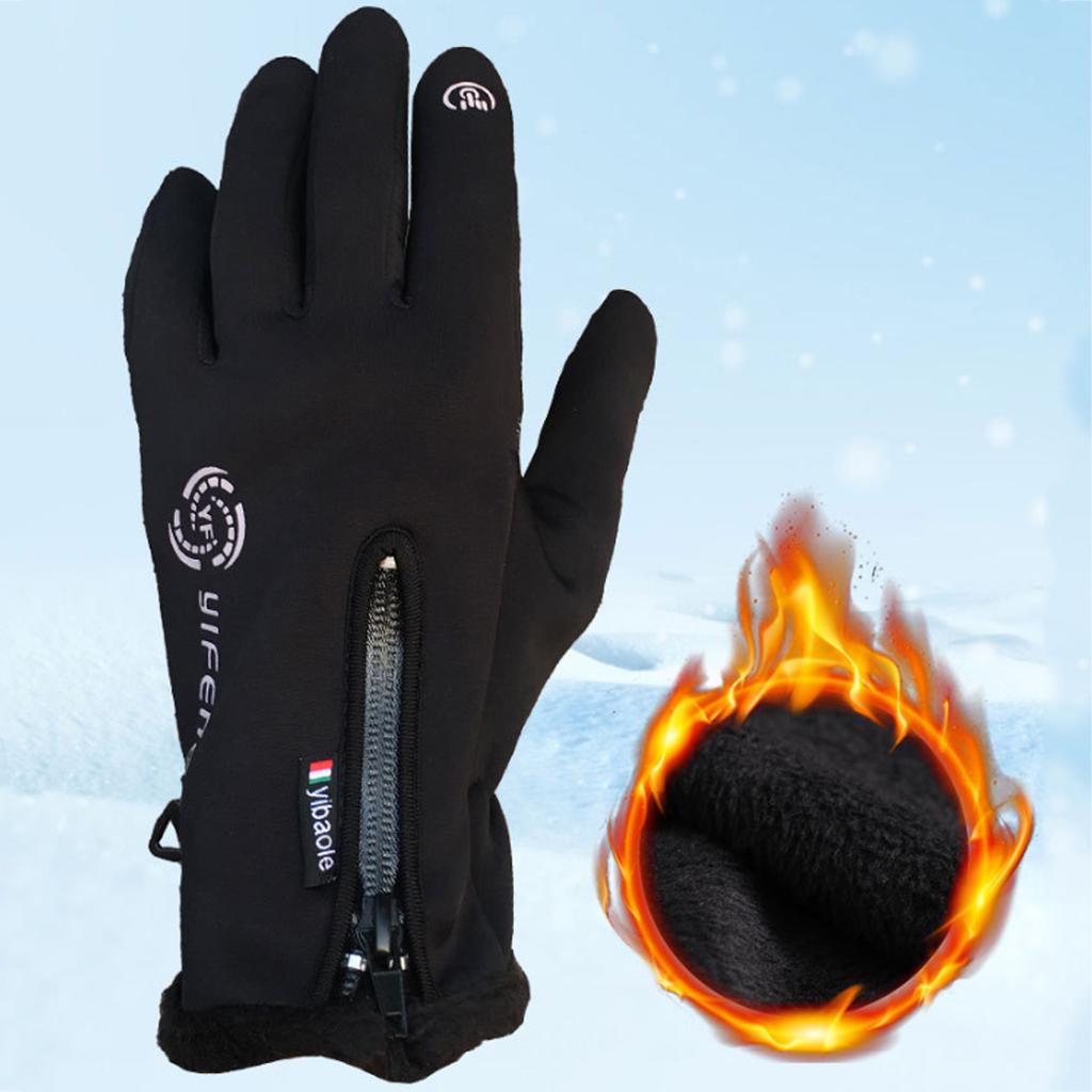 Buy Cycling Winter Fleece Thermal Warm Gloves Touch Screen Lightweight