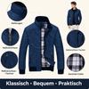 Men's Long Sleeve Stand Collar Casual Jacket - Outdoor Fashion Trendy for Everyday Wear
