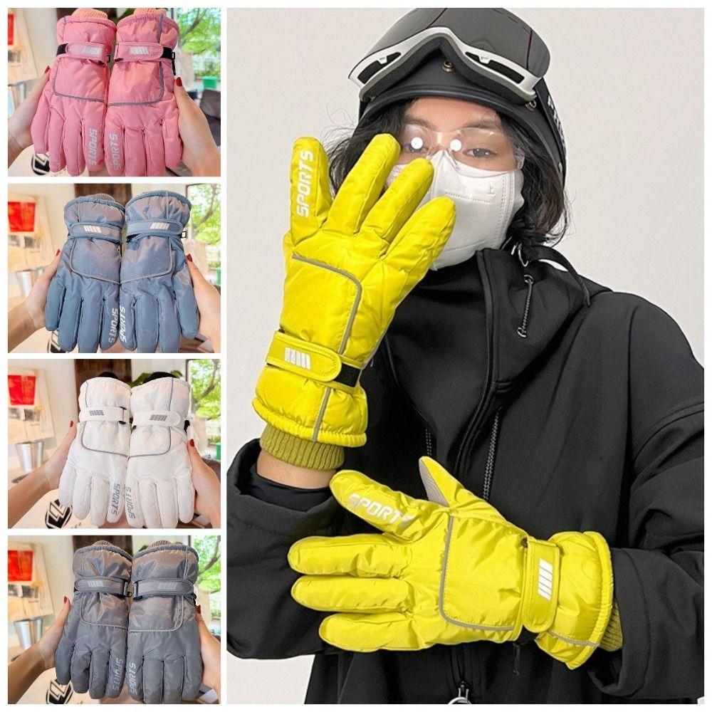 Keep Warm Winter Ski Gloves Multifunction Driving Gloves Gift Men Mittens  Men
