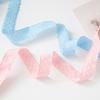 Polka Dot Wavy Lace Ribbon Fabric Polyester Material for DIY Hair Accessories & Floral Clothing Bows for Weddings & Christmas