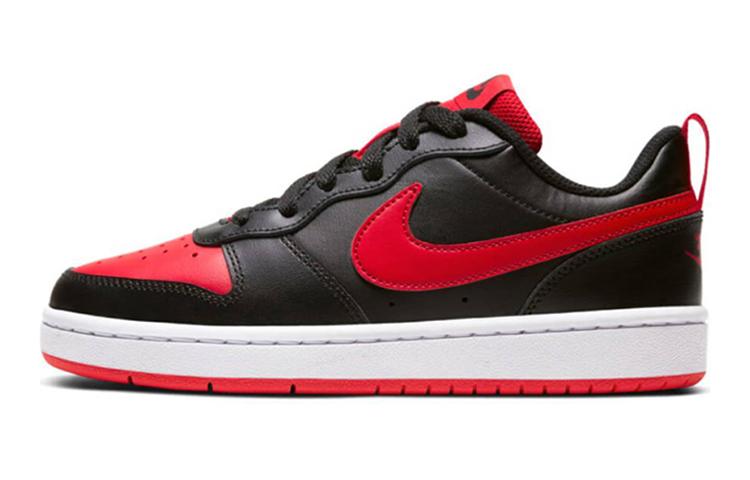 

Nike Court Borough Low 2 Black University Red GS BQ5448-007 38.5