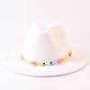Popular European and American Classic Simple Flat-brimmed Top Hat Men's and Women's Fashionable and Elegant Versatile Jazz Hat Top Hat